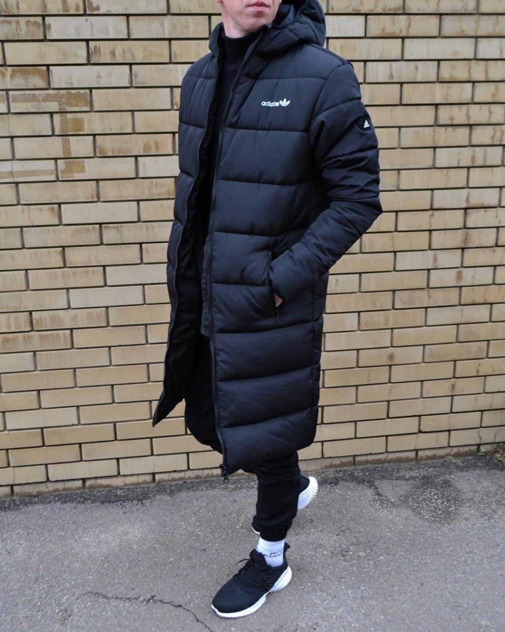 Пуховик Adidas подовжений