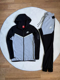 Спортивний костюм Nike Tech Fleece чорно-сірий