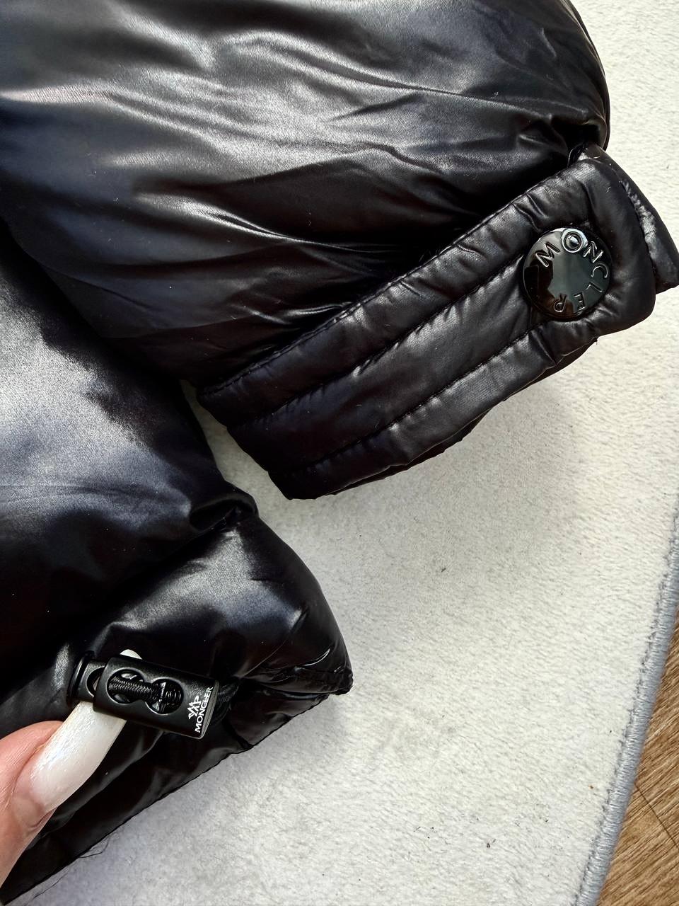 Куртка Moncler матовий глянц з NFC