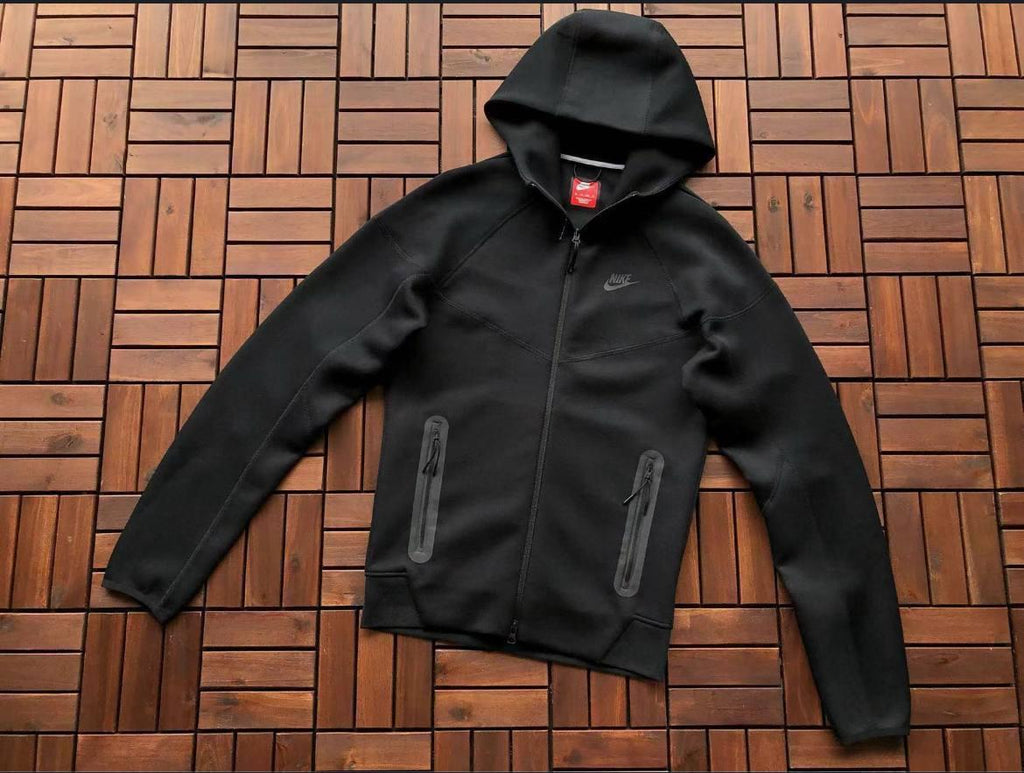 Чорна кофта Nike Tech Fleece 2024