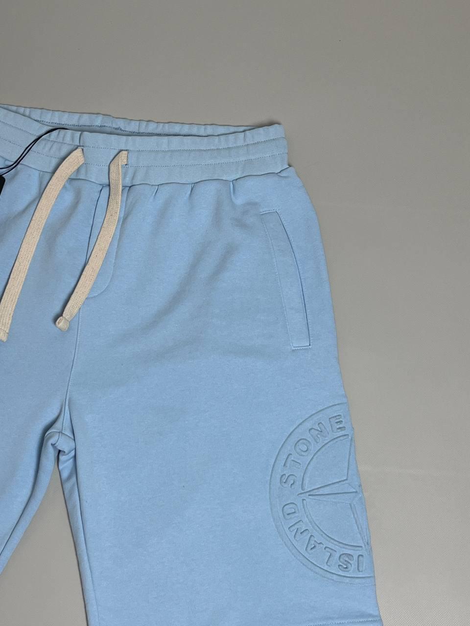 Шорти Stone Island блакитні