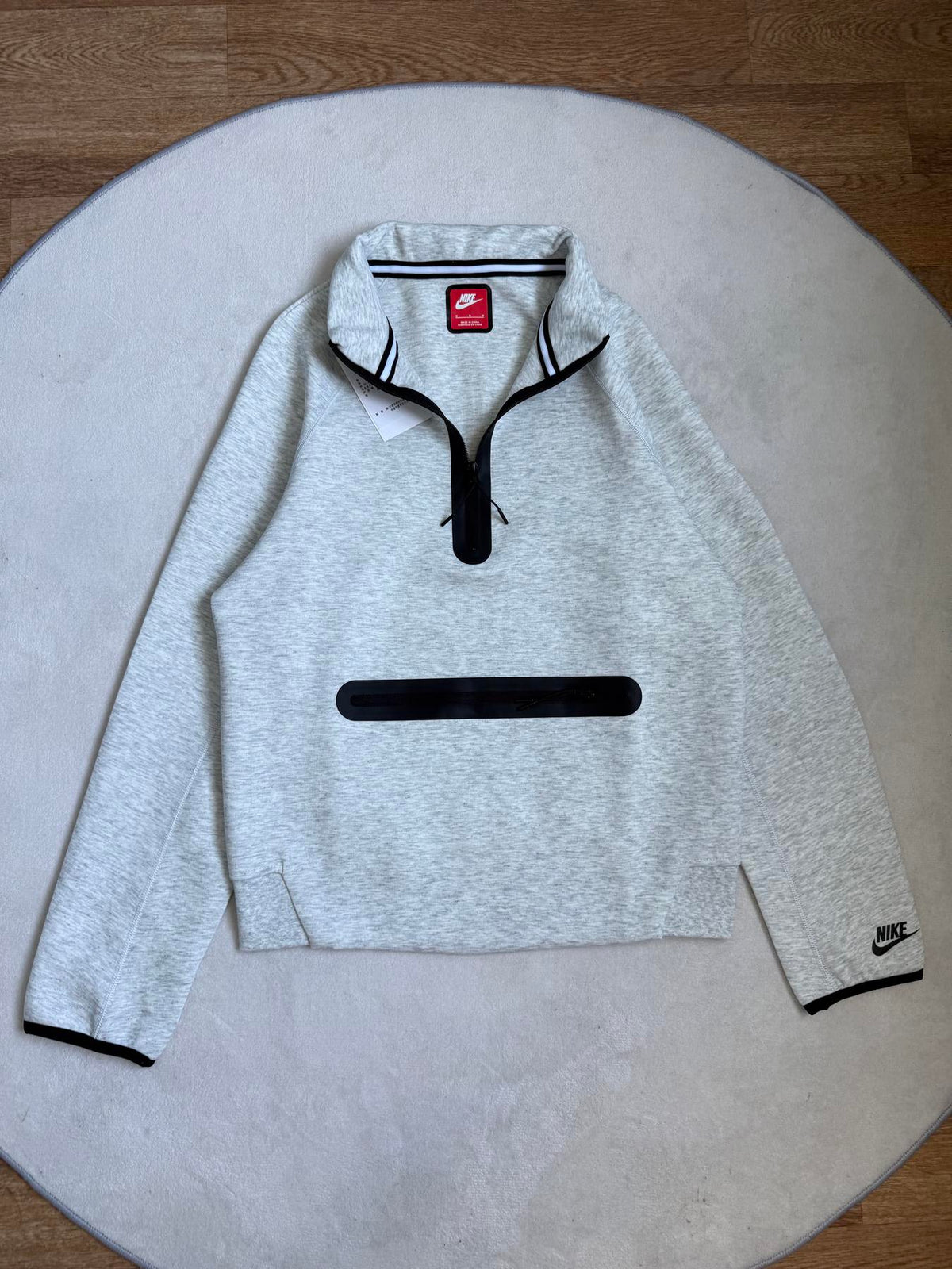 Кофта сіра Nike Sportwear Tech Flecce