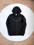 Зіп-худі чорне Nike Tech Flecce