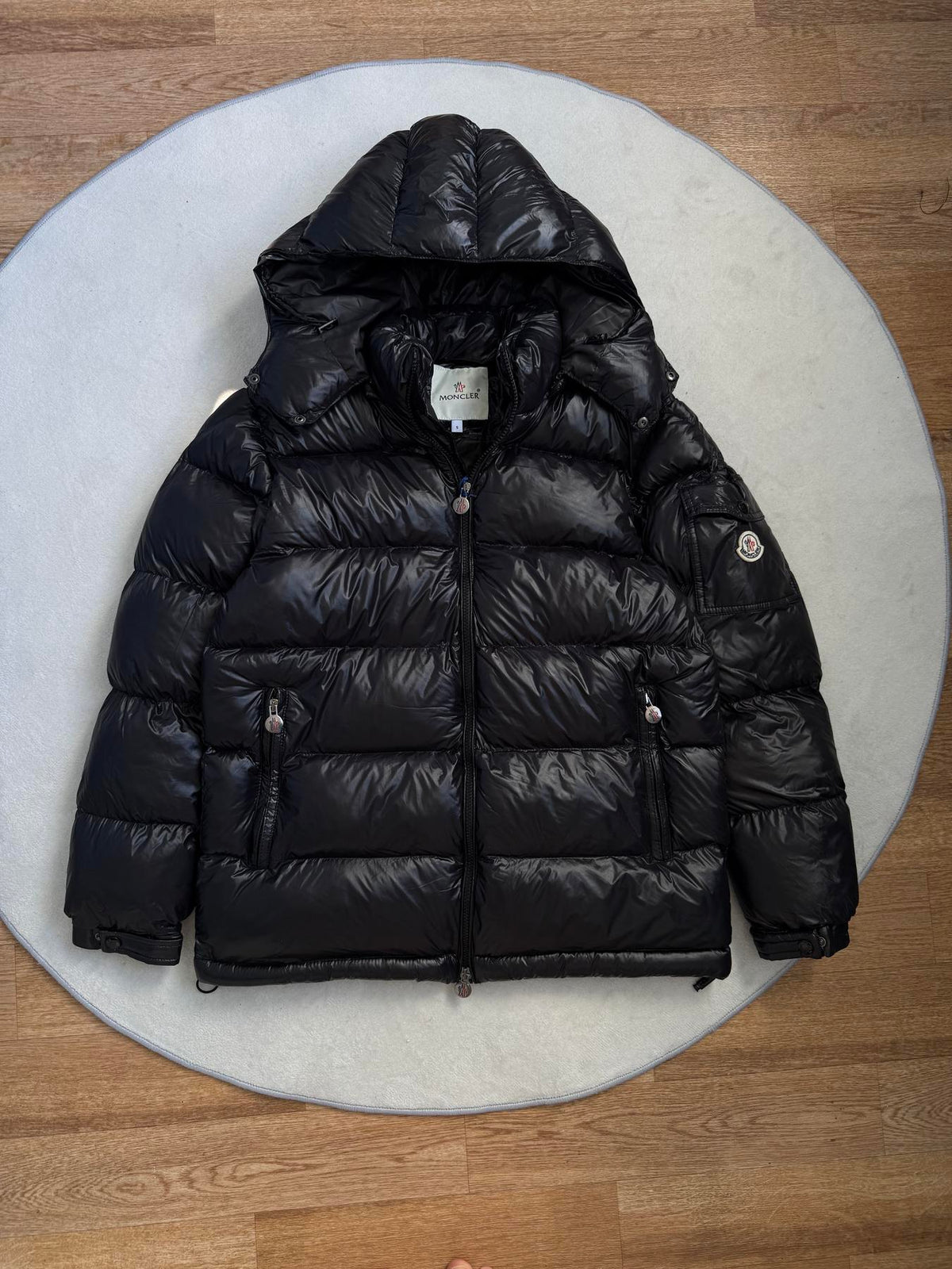 Куртка Moncler матовий глянц з NFC